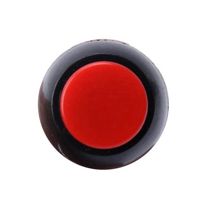 Car Push Button Switch, 2-Pin Round Cap For Interior Or Exterior Use - red round cap 2-pin momentary switch for automotive accessories