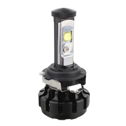 H7 LED Headlight Bulb Holder Adapter For Mercedes C Class GL GLS - black adapter securing H7 LED bulb for stable mount and proper beam alignment