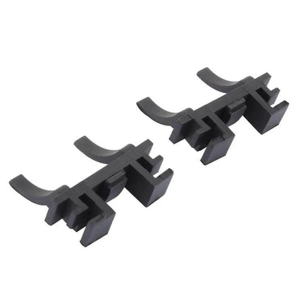H7 LED Headlight Bulb Retainer Adapter For Ford Focus - black plastic H7 LED retainer clips for secure low beam mounting