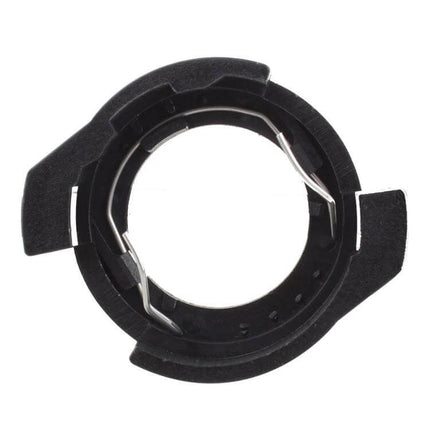 H7 LED Headlight Bulb Retainer Adapter For Ford Kuga – black plastic retainer for secure H7 LED installation (2-pack)