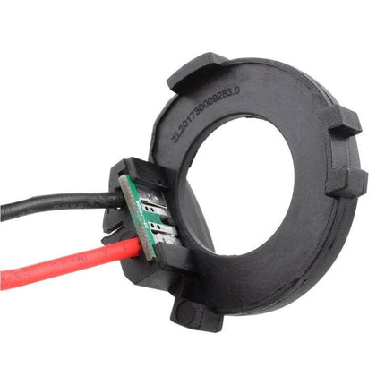 H7 LED Headlight Bulb Holder Adapter For VW Golf Upgrades - close-up of H7 adapter ring with wiring and connector for VW Golf LED conversion