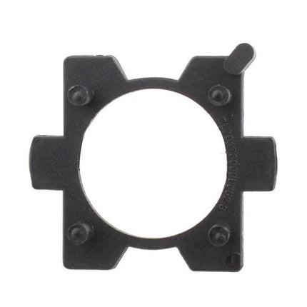 H7 LED Headlight Retainer Adapter For Mazda CX-5 CX-7 - black plastic H7 LED bulb retainer adapter for secure OEM fit