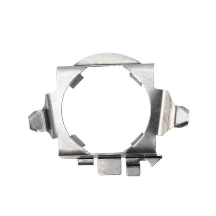 H7 LED Headlight Retainer Adapter for Volkswagen Touareg - stainless steel H7 LED bulb retainer clip securing aftermarket bulbs