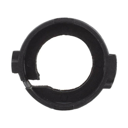 H7 LED Headlight Bulb Retainer Adapter For Hyundai And Kia – black plastic H7 LED retainer adapter ring for secure low beam installation