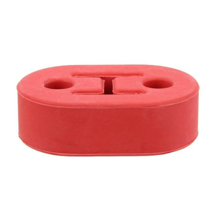 Universal Car Two Hole Rubber Exhaust Mount Bracket Blue - compact two-hole rubber exhaust hanger 7.4x2.8x2.2cm, secures back box and reduces rattling