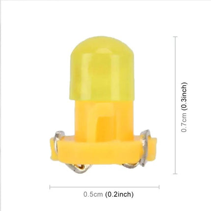 T3 Wedge Dashboard LED Bulbs, 2W, 10-Pack For Instrument Panel