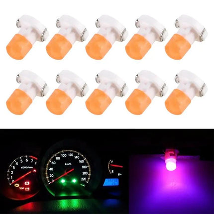 T3 Wedge Dashboard LED Bulbs, 2W, 10-Pack For Instrument Panel | Syndmart