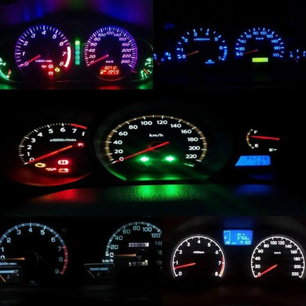 LED Dash Gauge Bulb Wedge Base For Instrument Panel | Syndmart