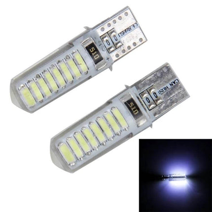 Car Clearance Lights 2 Pack Exterior LED Lamps for Vehicles - dual white LED bulbs for trucks SUVs vans campers, easy mount maintenance-free