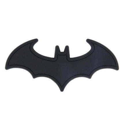 Bat-Shaped Shining Metal Decal for Everyday Car Styling - black bat metal car emblem for hood, doors, or trunk