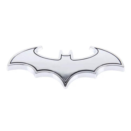 Bat-Shaped Shining Metal Decal for Everyday Car Styling
