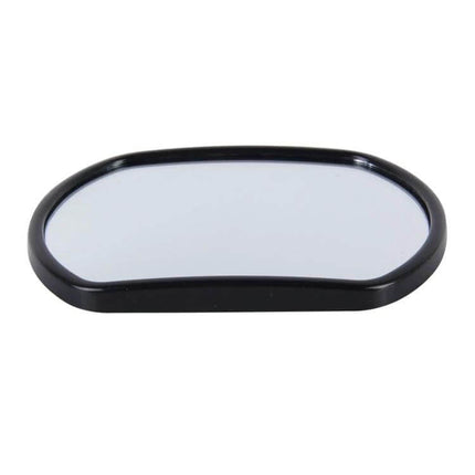 Black Wide Angle Blind Spot Rear View Mirror for Trucks - black wide-angle truck blind spot mirror, durable easy-attach rear view accessory