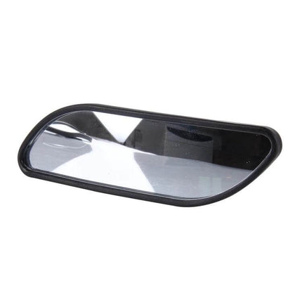 Adjustable Wide Angle Black Car Blind Spot Mirrors for Everyday Driving - black oval attachable wide-angle side mirror for improved lane visibility