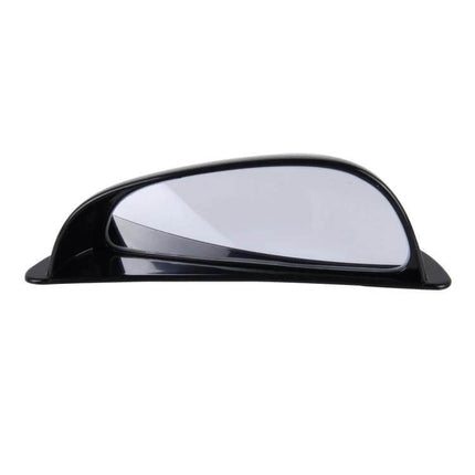 Right Side Wide Angle Blind Spot Mirror for Safer Driving attached convex mirror showing extended right-side field of view for lane changes