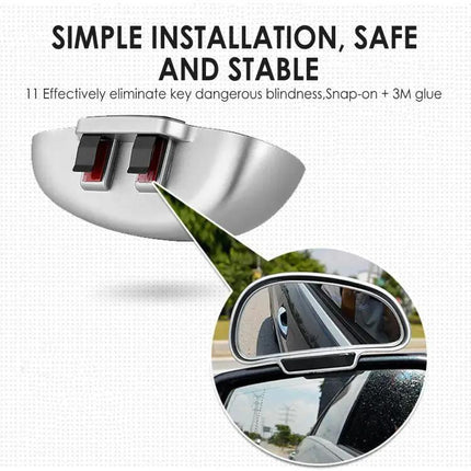 Wide Angle Adjustable Right Rear View Car Blind Spot Mirror