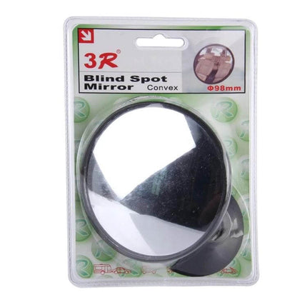 Wide Angle Car Blind Spot Mirror for Enhanced Driving Visibility - convex adhesive blind spot mirror in retail packaging