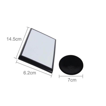 Wide Angle Blind Spot Mirror for Safer Car Visibility rectangular 14.5x6.2cm mirror with 7cm adhesive pad for side mirror safety