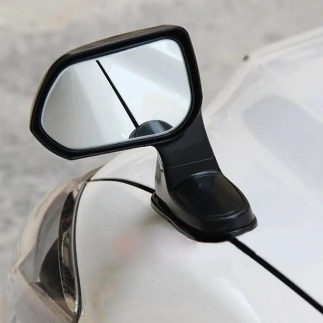 360 Degree Rotatable Left Side Assistant Mirror for Cars
