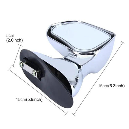 360 Degree Rotatable Left Side Assistant Mirror for Cars