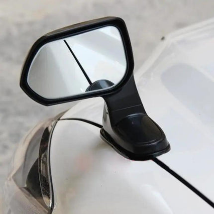 360 Degree Rotatable Left Side Assistant Mirror for Cars