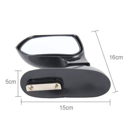 360 Degree Rotatable Left Side Assistant Mirror for Cars