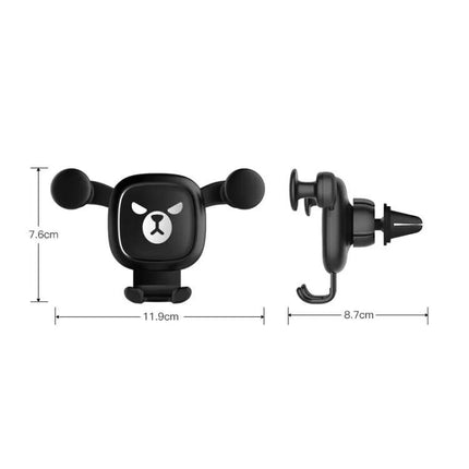 Big Eyes Gravity Air Vent Car Phone Mount Holder for Secure Use