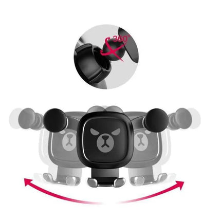 Big Eyes Gravity Air Vent Car Phone Mount Holder for Secure Use