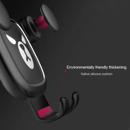 Big Eyes Gravity Air Vent Car Phone Mount Holder for Secure Use