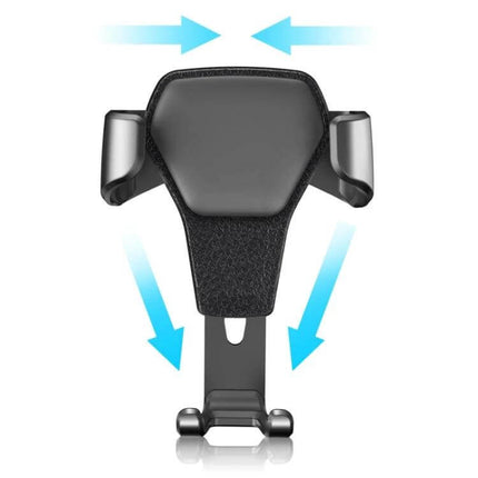 Gravity Car Mount Phone Holder with Litchi Texture Design – gravity induction car phone holder with litchi texture for hands-free navigation and stable grip