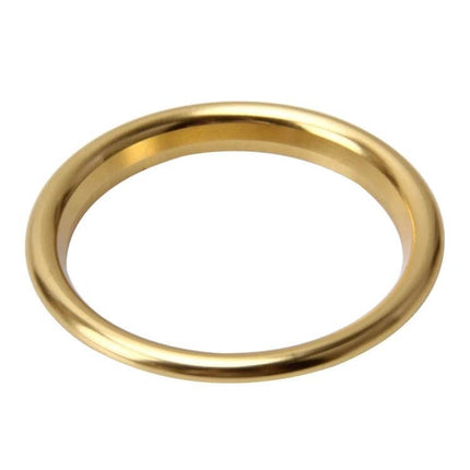 Aluminum Alloy Decorative Rings for Audi A3 Air Vents - gold aluminum alloy vent ring to enhance dashboard style and protect vents