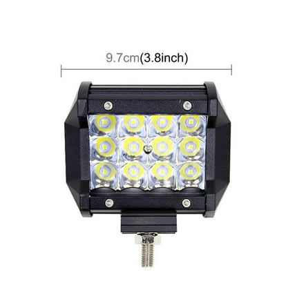 4-Inch Three-Row LED Light Bar For Off-Road Use For Everyday Driving compact IP67 aluminum housing three-row LED for pickups SUVs ATVs UTVs