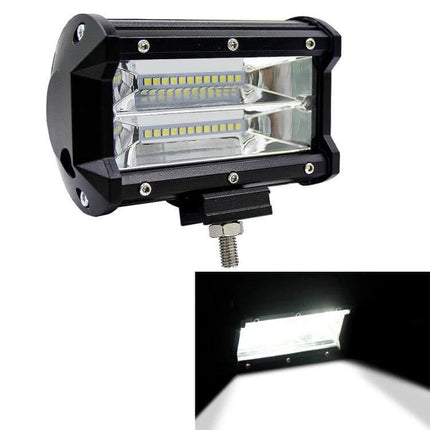 5 Inch Off Road Two Bar LED Work Light Waterproof Yellow - rugged aluminum housing, waterproof off-road work lamp with dual-row LEDs