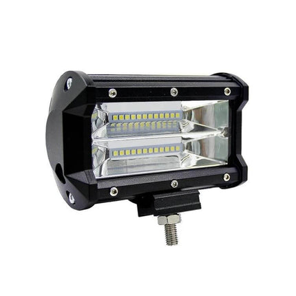 5 Inch Off Road Two Bar LED Work Light Waterproof Yellow rugged aluminum housing with dual LED bars and mounting bracket