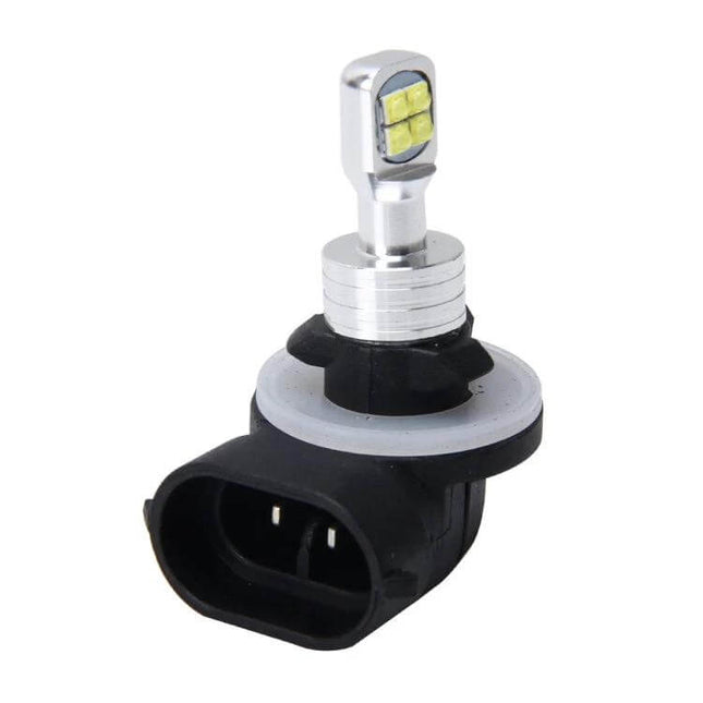 Led Car Fog Light Bright Bulbs 6000K White, 2 Pack Kit - compact LED fog bulb with plug-and-play connector for improved visibility in fog