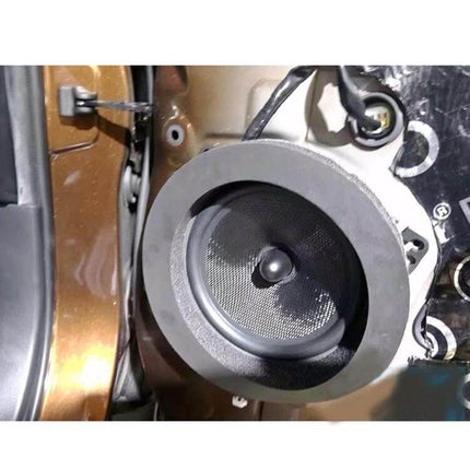 Adhesive Sound Insulation Cotton for Car Speakers, 19.5 cm installed around vehicle speaker to reduce vibration and external noise