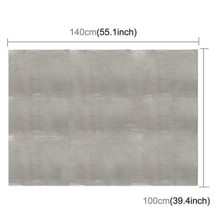 Car Engine Heat and Sound Insulation Mat with Adhesive, 1m x 1.4m Size - adhesive heat and sound shield mat for engine bay protecting paint and components