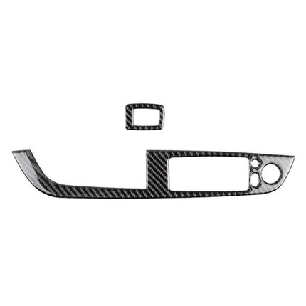 Carbon Fiber Decorative Panel for BMW Z4 Window Lift Design - carbon fiber trim piece for window lift controls