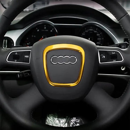 Decorative Steering Wheel Trim Ring for Audi Vehicles