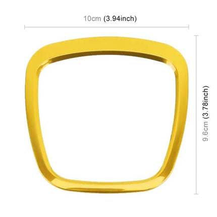 Decorative Steering Wheel Trim Ring for Audi Vehicles