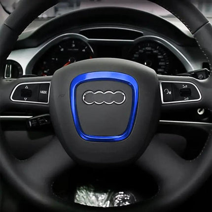 Decorative Steering Wheel Trim Ring for Audi Vehicles
