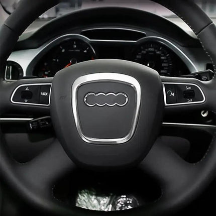 Decorative Steering Wheel Trim Ring for Audi Vehicles