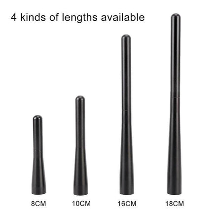 Compact 10cm Car Antenna for Enhanced Radio Reception - compact 1.5x10cm AM/FM car antenna for clearer signal in weak-signal areas