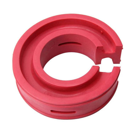 D Type Car Shock Absorber Spring Bumper Red for Everyday Driving - red D-shaped shock absorber spring bumper for city and highway use