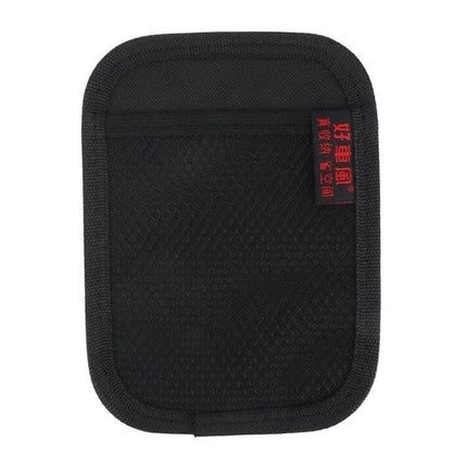 Car Seat Storage Bag for Organizing Essentials in Vehicles — black mesh car seat organizer pouch to keep phone, documents and accessories secure