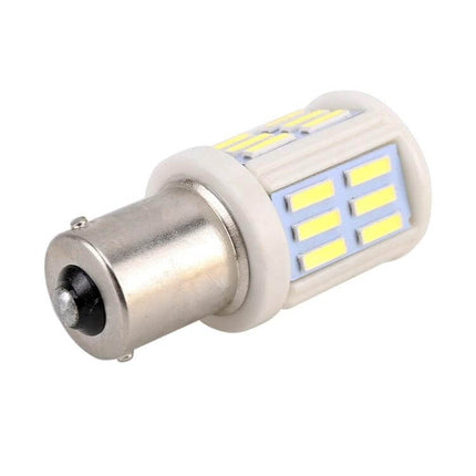 Car Turn and Reversing Light With Projector Lens 2 Pack - compact ceramic 51x22mm LED bulb with projector lens for clear signaling and durability