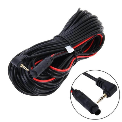9m Reversing Camera Extension Cable For BMW Rearview System black 4-pin 2.5mm connector long wiring cable bundle