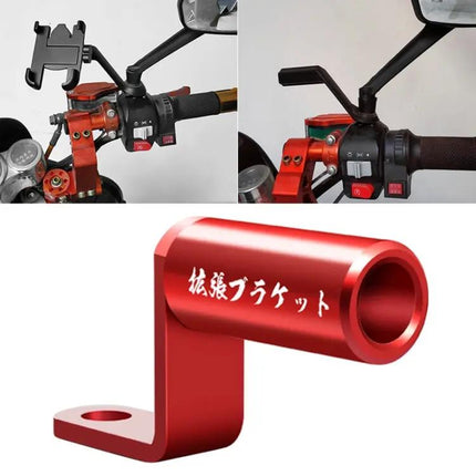 Aluminum Alloy Rear View Mirror Bracket for Motorcycles