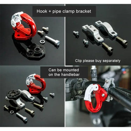 Bag Hook for Hanging Bags on Motorcycles and Bicycles