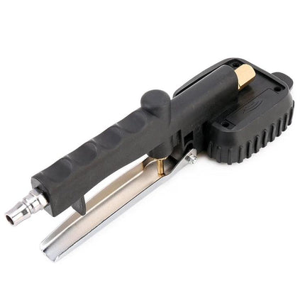Essential Tire Pressure Gauge for Safe Daily Driving - handheld tire pressure gauge with ergonomic grip and metal chuck for quick checks