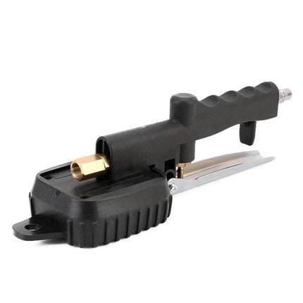 Essential Tire Pressure Gauge for Safe Daily Driving - handheld gauge with ergonomic grip and brass connector for accurate tire pressure checks